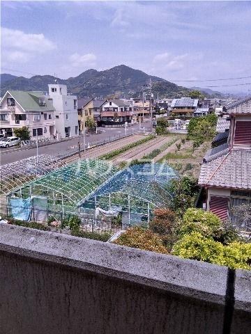 【静岡市駿河区鎌田のマンションの眺望】