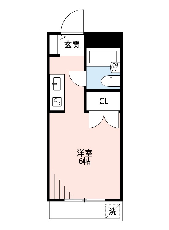 セザールマンション緑山の間取り