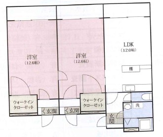 HIマンションの間取り