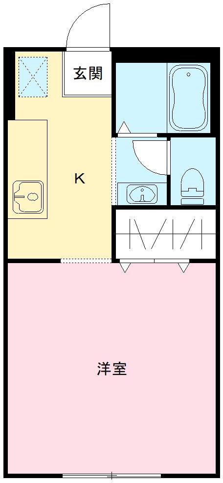 ヂュウファンズ戸頭　Ｂ棟の間取り