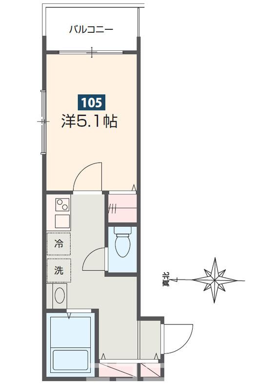 MELDIA柏の間取り