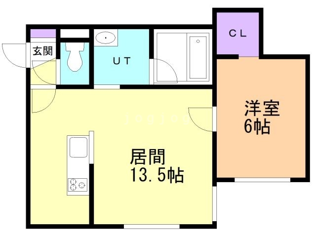 ラポールＢの間取り