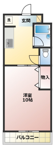 クラウディアの間取り