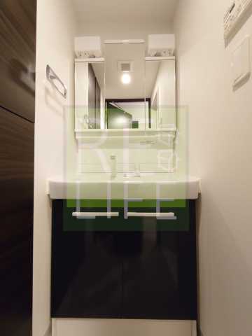 洗面設備　ジェノヴィア新宿早稲田グリーンベール