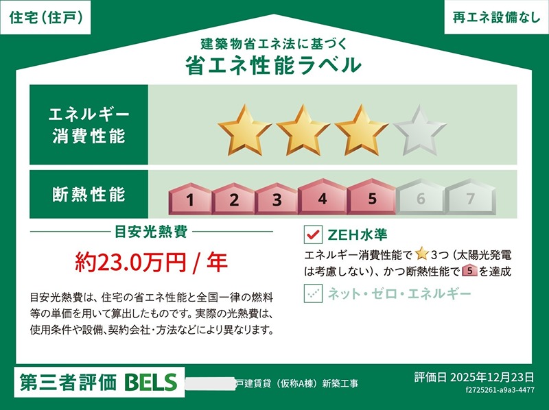 省エネ性能ラベル