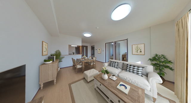 居室・リビング　※家具はバーチャルです