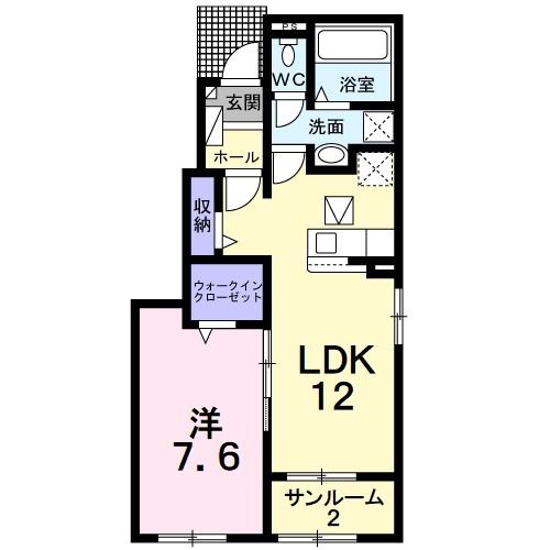 アヴニールラディユIII_間取り_0