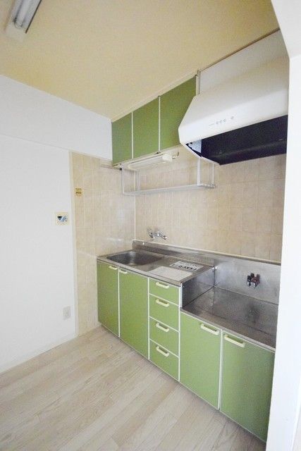 キッチン　ガスコンロ設置可☆