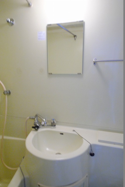 洗面設備　写真は３０１号室