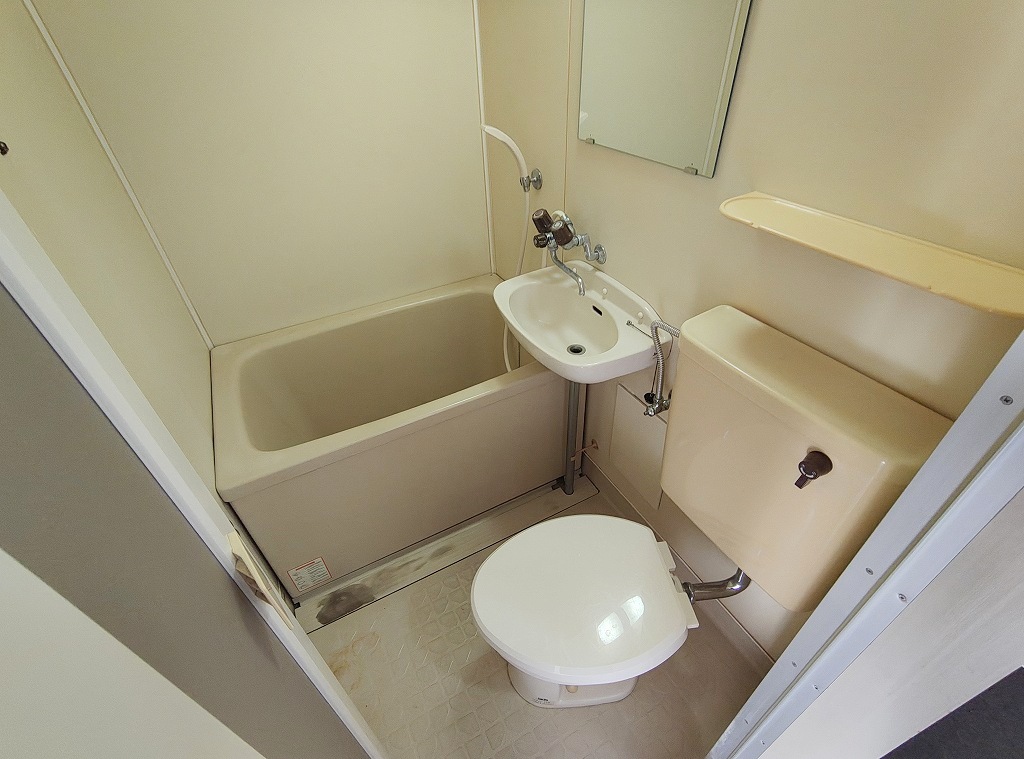 バス・シャワールーム　３点ユニットはお掃除らくらく