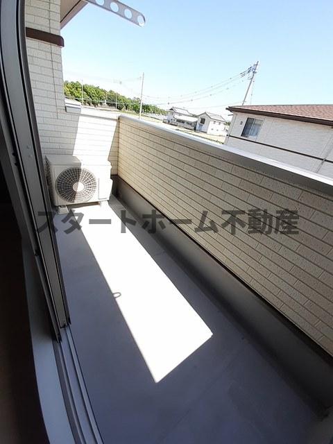 バルコニー　バルコニー付きです