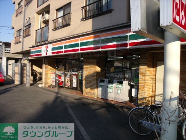 コンビニ　セブンイレブン船橋市場店（コンビニ）まで460m