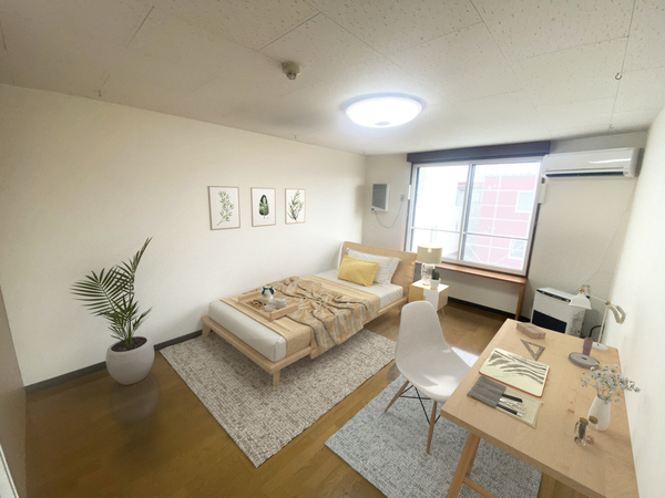 居室・リビング　家具設置後のイメージ