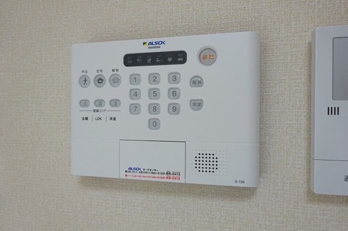 セキュリティ　ＡＬＳＯＫホームセキュリティー搭載