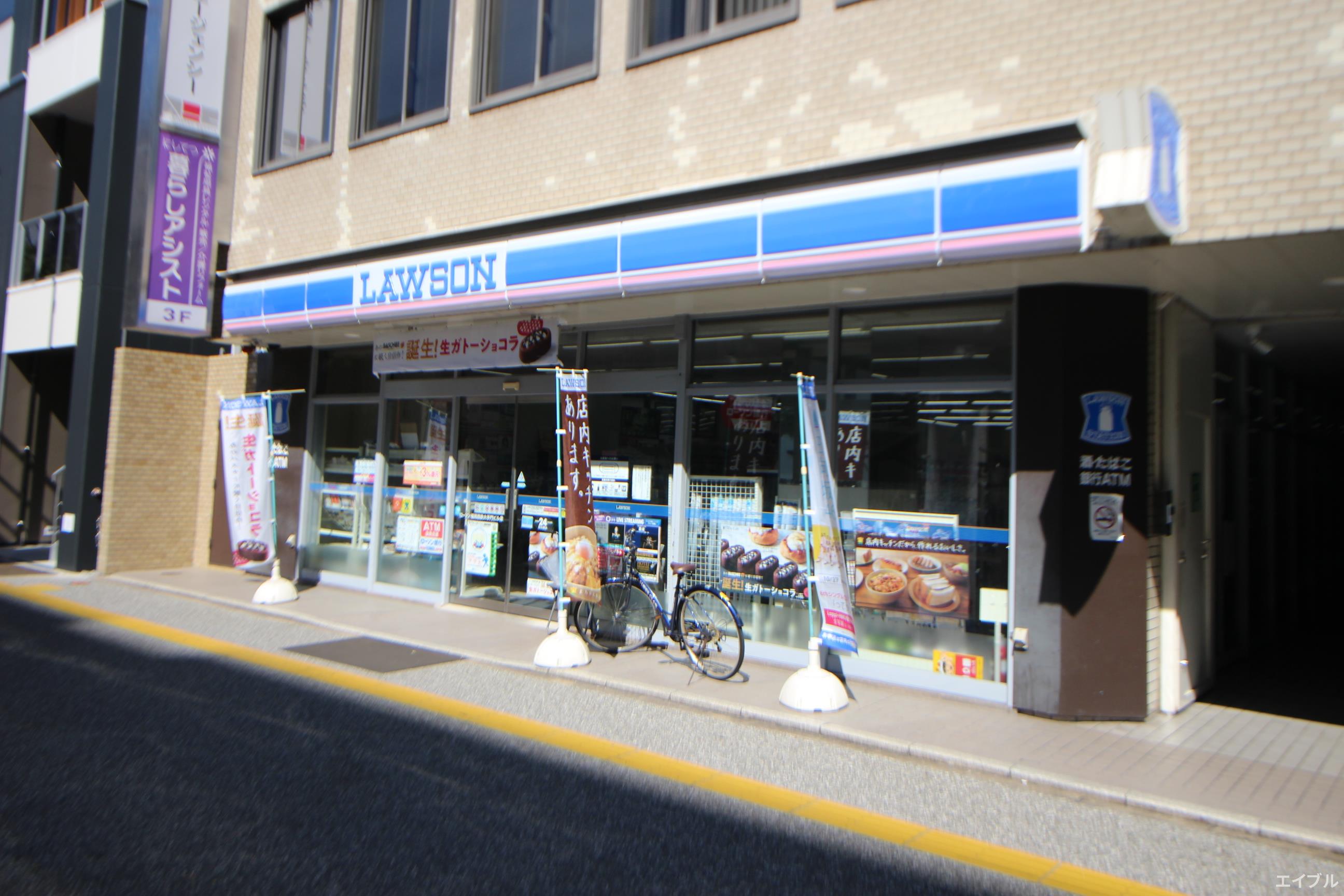 コンビニ　ローソン福岡西鉄大手門ビル店（コンビニ）まで156m