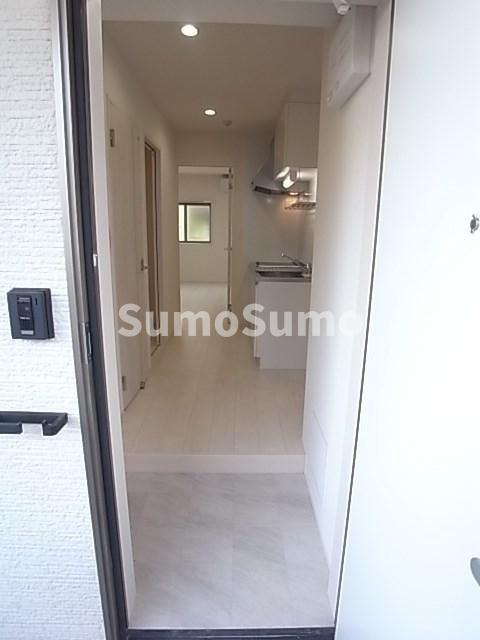 玄関　明るい玄関です