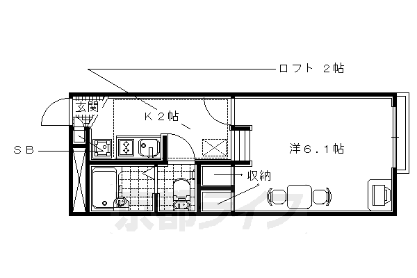 レオパレスHIRAMORIの間取り写真