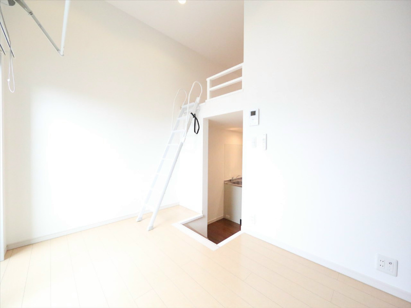 居室・リビング　洋室4.9帖　ロフト5.39帖（収納でもお部屋でも使えます）