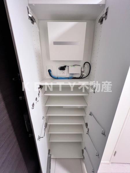 収納　収納のためのスペースです