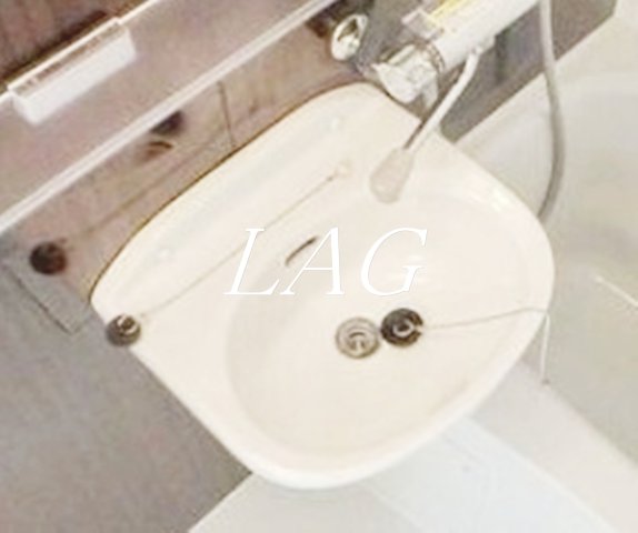 洗面設備　洗面台です。