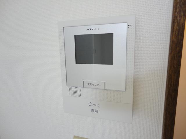 セキュリティ　ＴＶモニターホン付きなので安心です