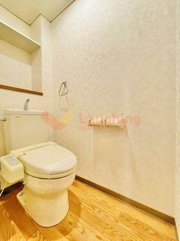 トイレ　ゆったりとした空間のトイレです