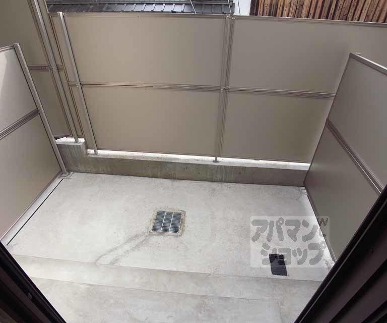 バルコニー　こちらも１階ならではです。