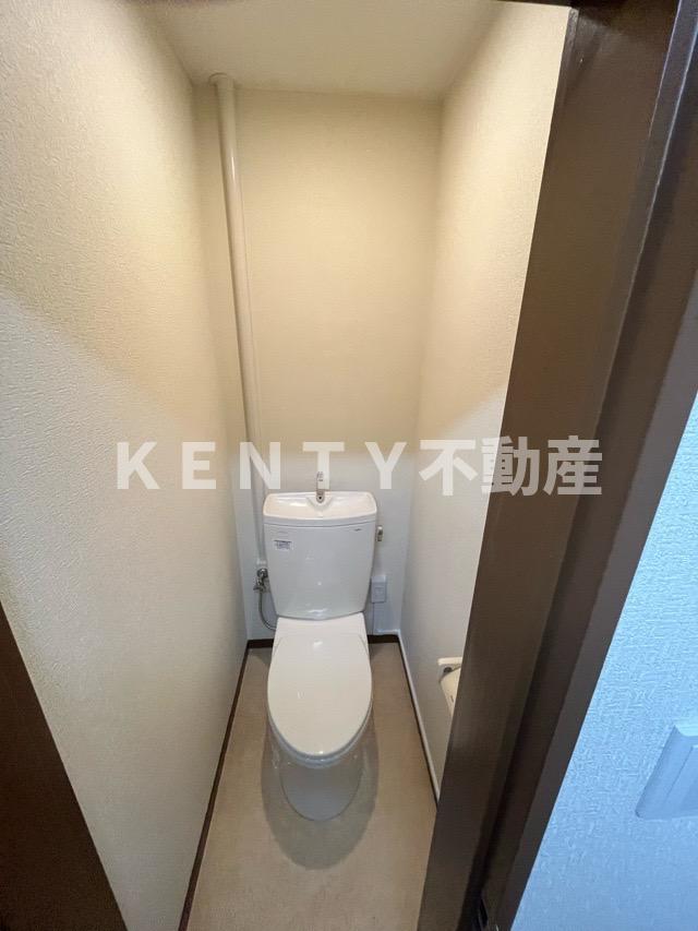 トイレ　ゆったりとした空間のトイレです