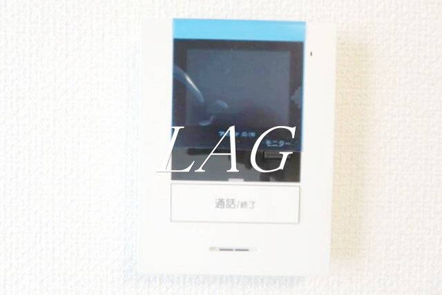 セキュリティ　モニター付きインターホンです。