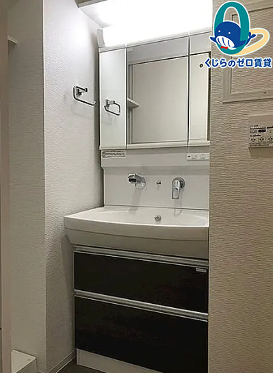 洗面設備　名古屋で一番初期費用の安い賃貸専門の不動産会社です(^^)