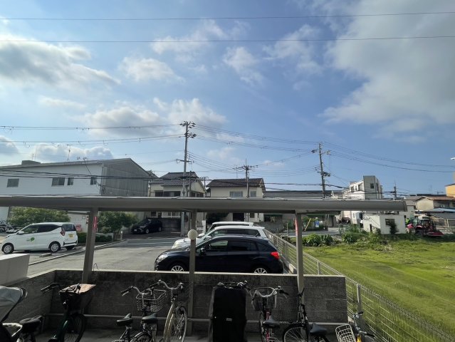 眺望　バルコニーからの景色です