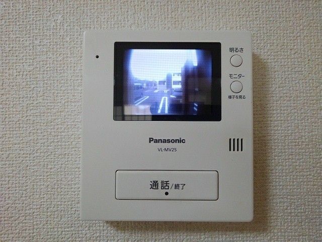セキュリティ　モニター付ドアホン