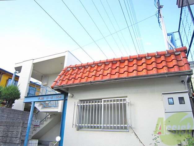 建物外観　吹田市千里山竹園【千里山西コーポ第１ビル】