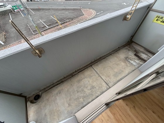 バルコニー　※別部屋の写真です