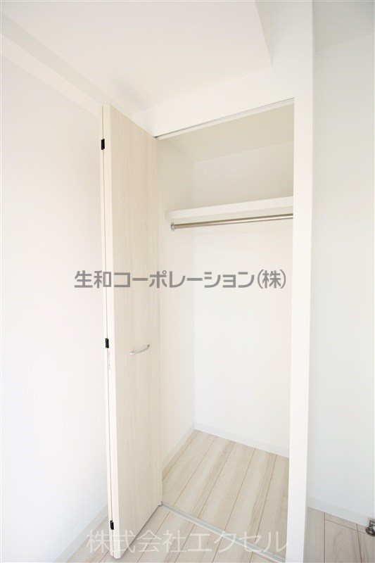 収納　クローゼット完備です。
