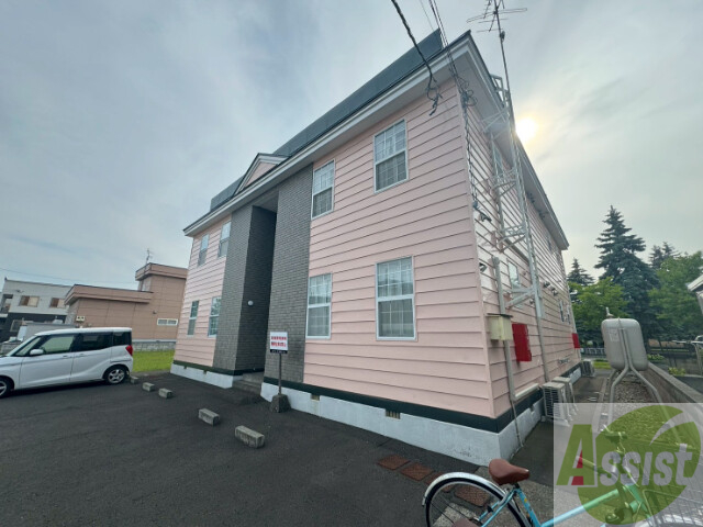 建物外観　札幌市北区あいの里３条「メゾンエスポワール」