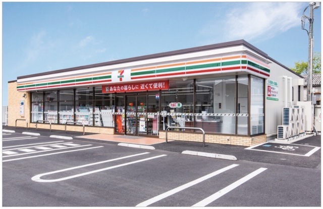 コンビニ　セブンイレブン長岡駅東口通り店（コンビニ）まで608m