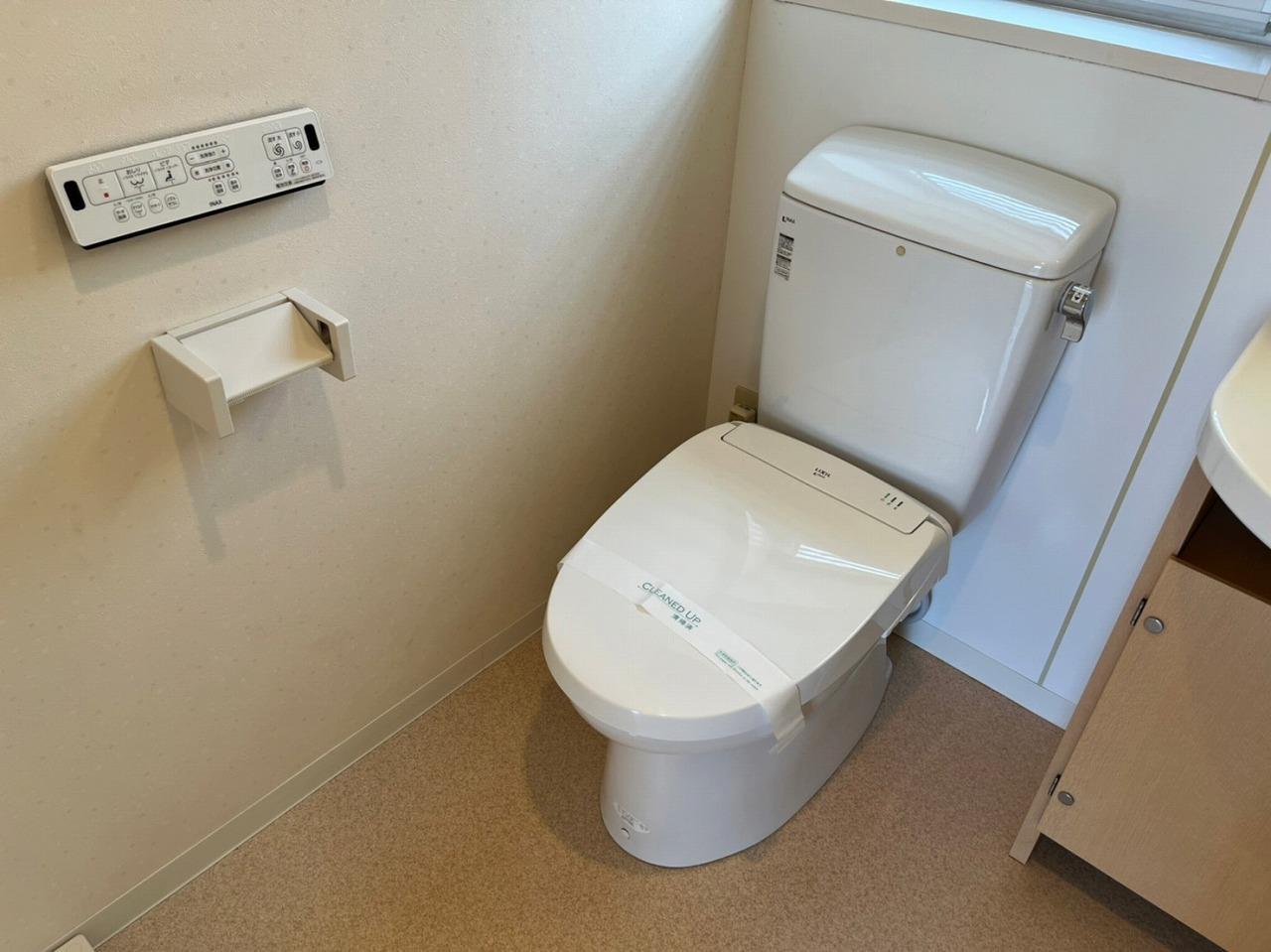 トイレ　ウォシュレット付の洋式トイレです♪（同仕様画像）
