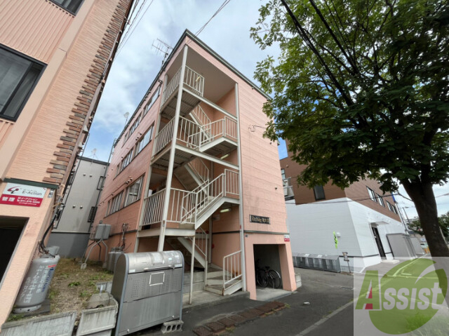 建物外観　札幌市東区北十二条東「エアフォルグ北大II」