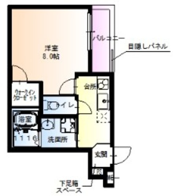 フジパレス滝井元町II番館の間取り写真