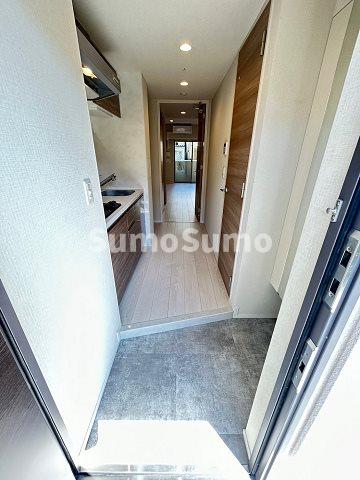 玄関　収納もある玄関です