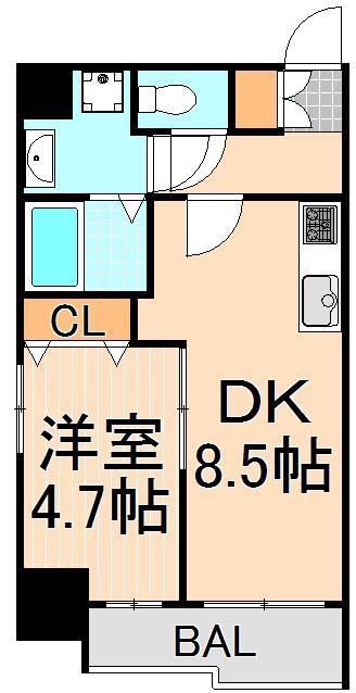 アールクレスト秋葉原の間取り写真