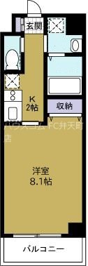エグゼ大阪BAYの間取り写真