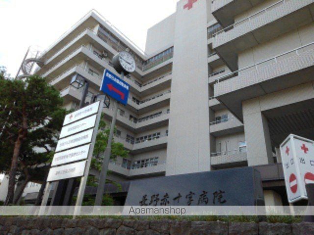 病院　長野赤十字病院（病院）まで2000m