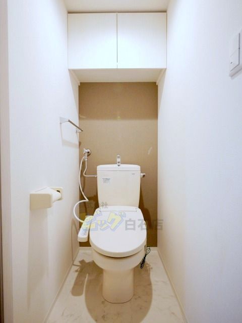 トイレ　ウォシュレット付きのトイレです♪