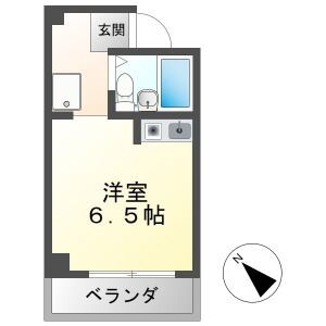 スタジオ12の間取り写真