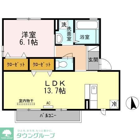 エパティークの間取り写真