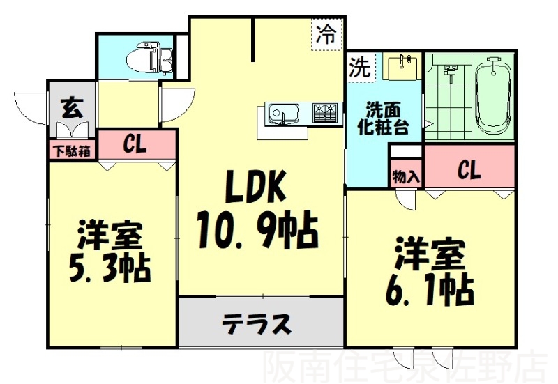 Maison de PLAISIRの間取り写真