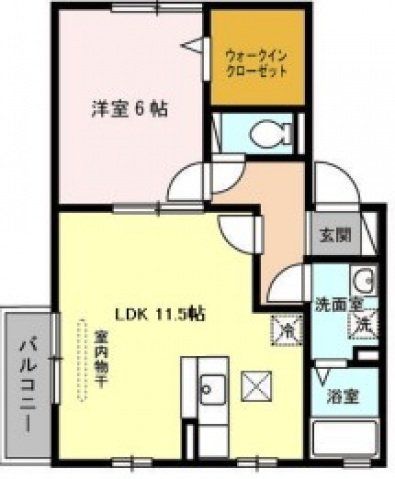 近鉄大阪線 弥刀駅 徒歩6分 2階建 築19年の間取り写真