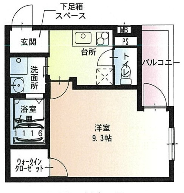 フジパレス堺北長尾ウエストの間取り写真
